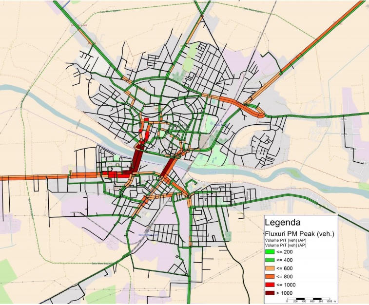 FOTODOCUMENTE. Cele mai aglomerate zone din Satu Mare. Viteză medie ridicol de mică