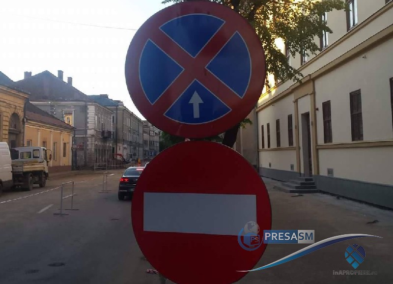 FOTO. Sătmarul minunilor! Situație hilară în centrul municipiului Satu Mare