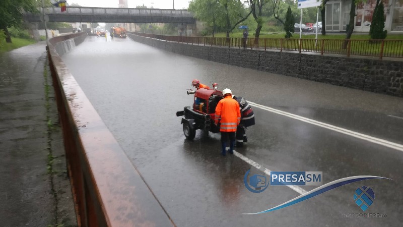 City managerul Sătmarului, Maskulik Csaba, ”dă din casă”: explică de ce se inundă Pasajul Soarelui