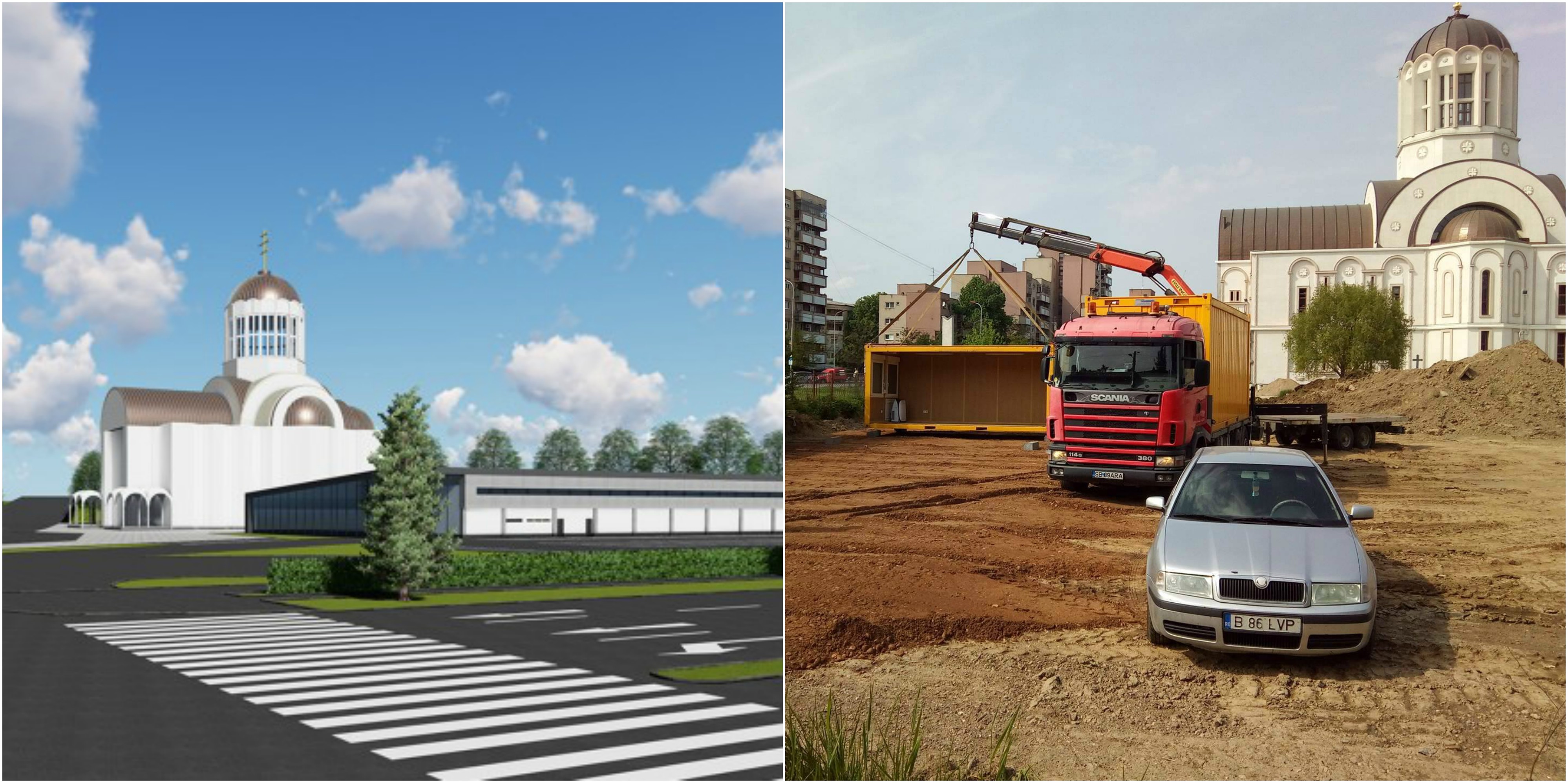 FOTOGALERIE. Au început în forță lucrările la viitorul Lidl. Când va fi gata construcția