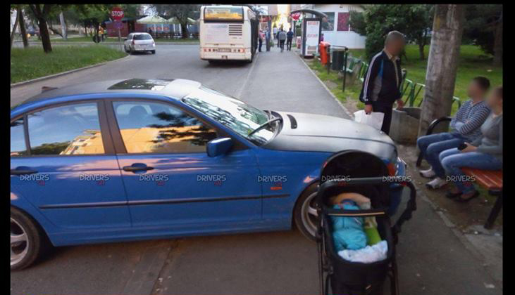 FOTO. Culmea sfidării în Satu Mare. Șmecherii cu BMW fac ce vor, când vor