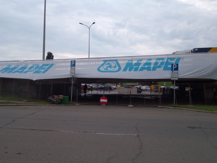 FOTO. DECIZIE. Parcarea de sub Podul Decebal a fost închisă