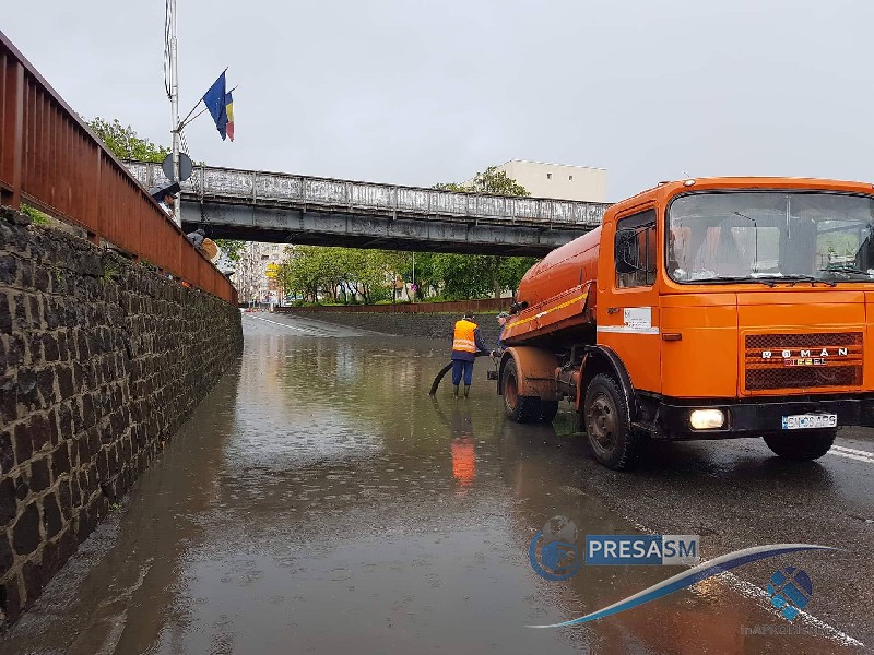 Cod galben de inundații în județ. Noi pericole de revărsări de ape