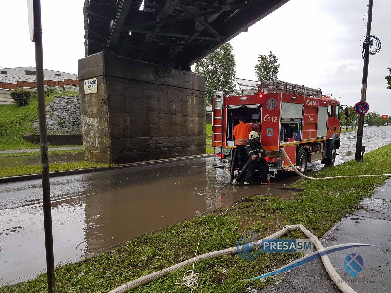 Cod GALBEN de inundații în județul Satu Mare. Mai multe zone în pericol