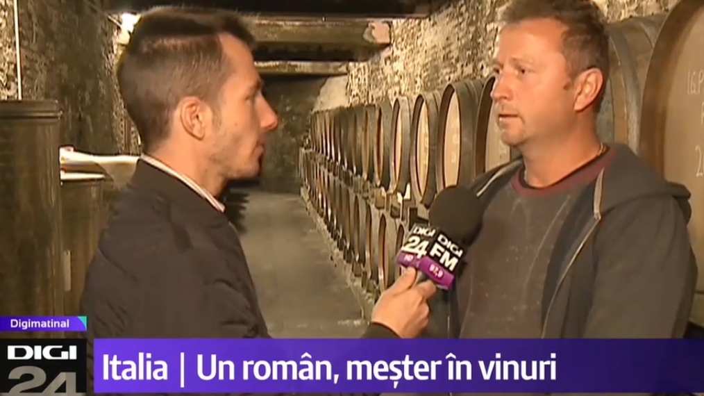 VIDEO. Povestea fantastică a sătmăreanului care face vinuri în Italia. Din muncitor a ajuns administrator