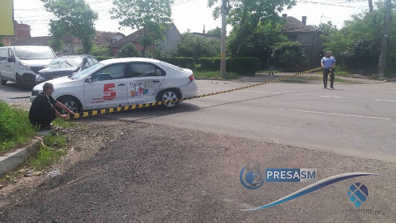 FOTO. Accident în lanț pe Drumul Careiului. O victimă la Urgențe