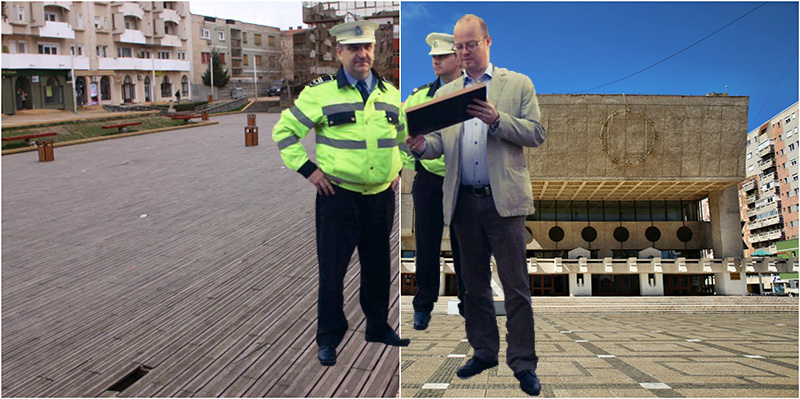 Piața 25 Octombrie, regândită parțial! Piste de biciclete și spațiu de evenimente