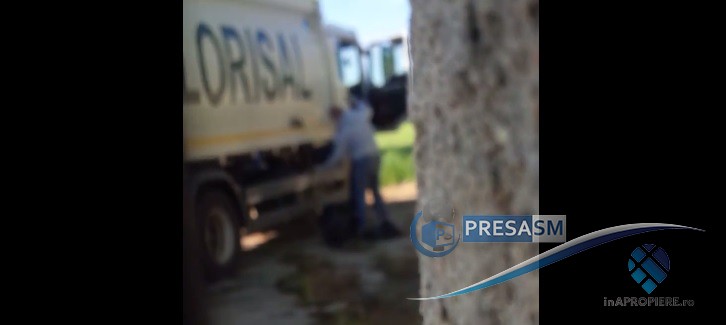 VIDEO fabulos. Angajați ai Florisal, prinși în flagrant în timp ce furau combustibil