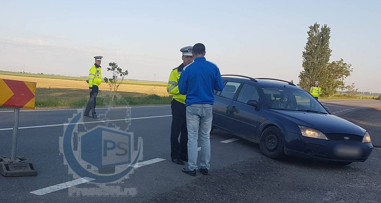 Alcoolemie incredibilă! Șofer atât de beat, încât abia a văzut drumul