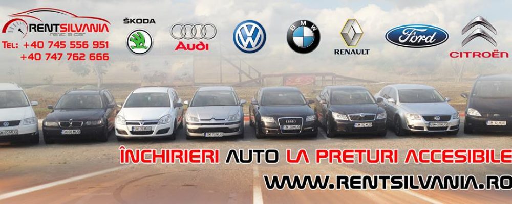 Închirieri auto: cele mai bune maşini la cele mai bune preţuri! Rentsilvania vă stă la dispoziţie!