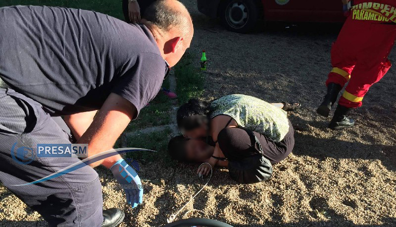 FOTO&VIDEO. Copil rănit grav! I-a căzut o creangă în cap, în Grădina Romei