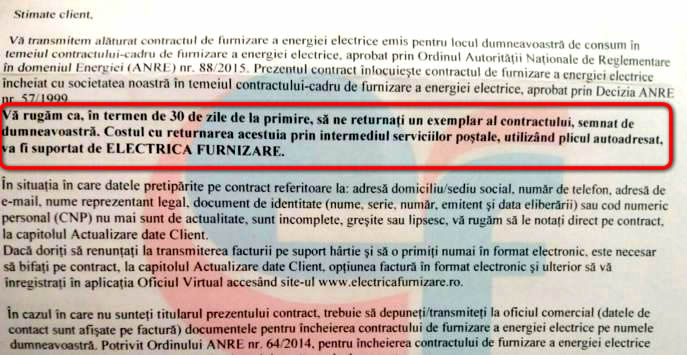 OPINIE. ”Șmecheriile” Electrica. Presiune pe sătmăreni ca să semneze noile contracte?!