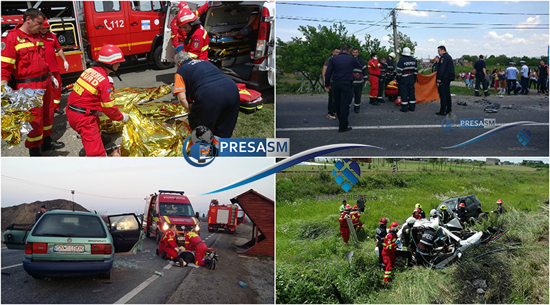 Vitezomanii au distrus zeci de destine pe șoselele județului Satu Mare