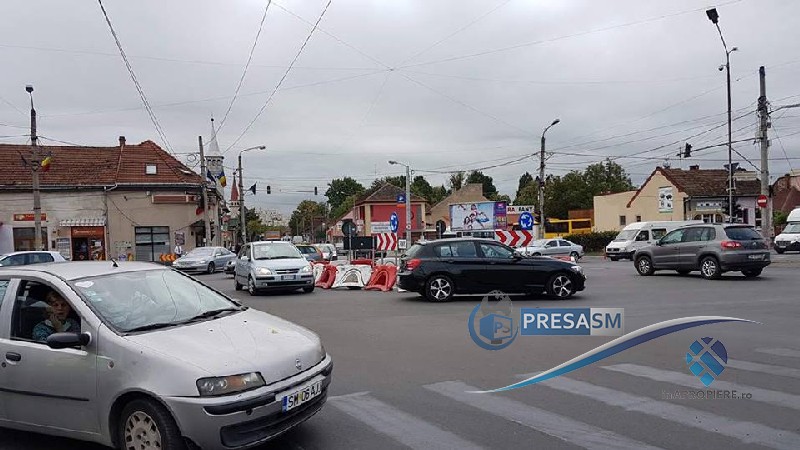 RATEU de proporții! Un polițist local a dat drumul circulației pe noua bandă la Burdea