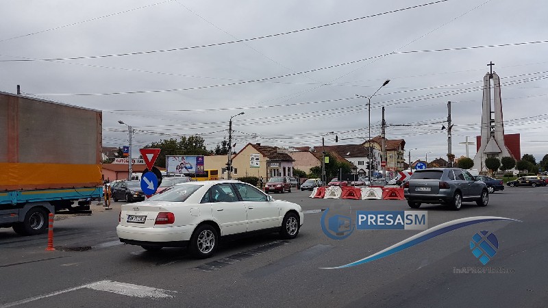 Soluție pentru sensul giratoriu de la Burdea. Scrisoarea unui sătmărean către autoritățile locale