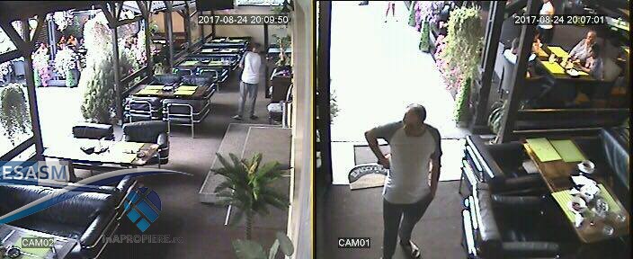 FOTOGALERIE. Cum se fură de pe terasele din Satu Mare. Caz concret