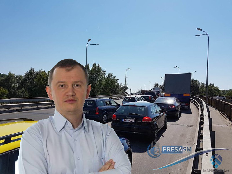 Prefectul Filip cere suspendarea lucrărilor pe Podul Decebal! Pericol pentru sătmăreni