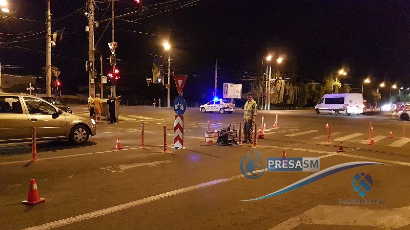 FOTO&VIDEO. Sens giratoriu din această seară la Burdea. A fost montat