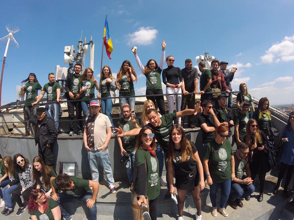 Tineri din străinătate în orașul nostru