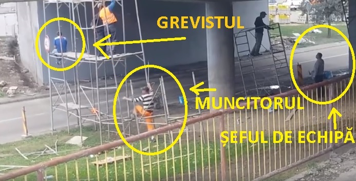 VIDEO. Amenințări și înjurături. Muncitorii de la Podul Decebal, la un pas de ”păruială”