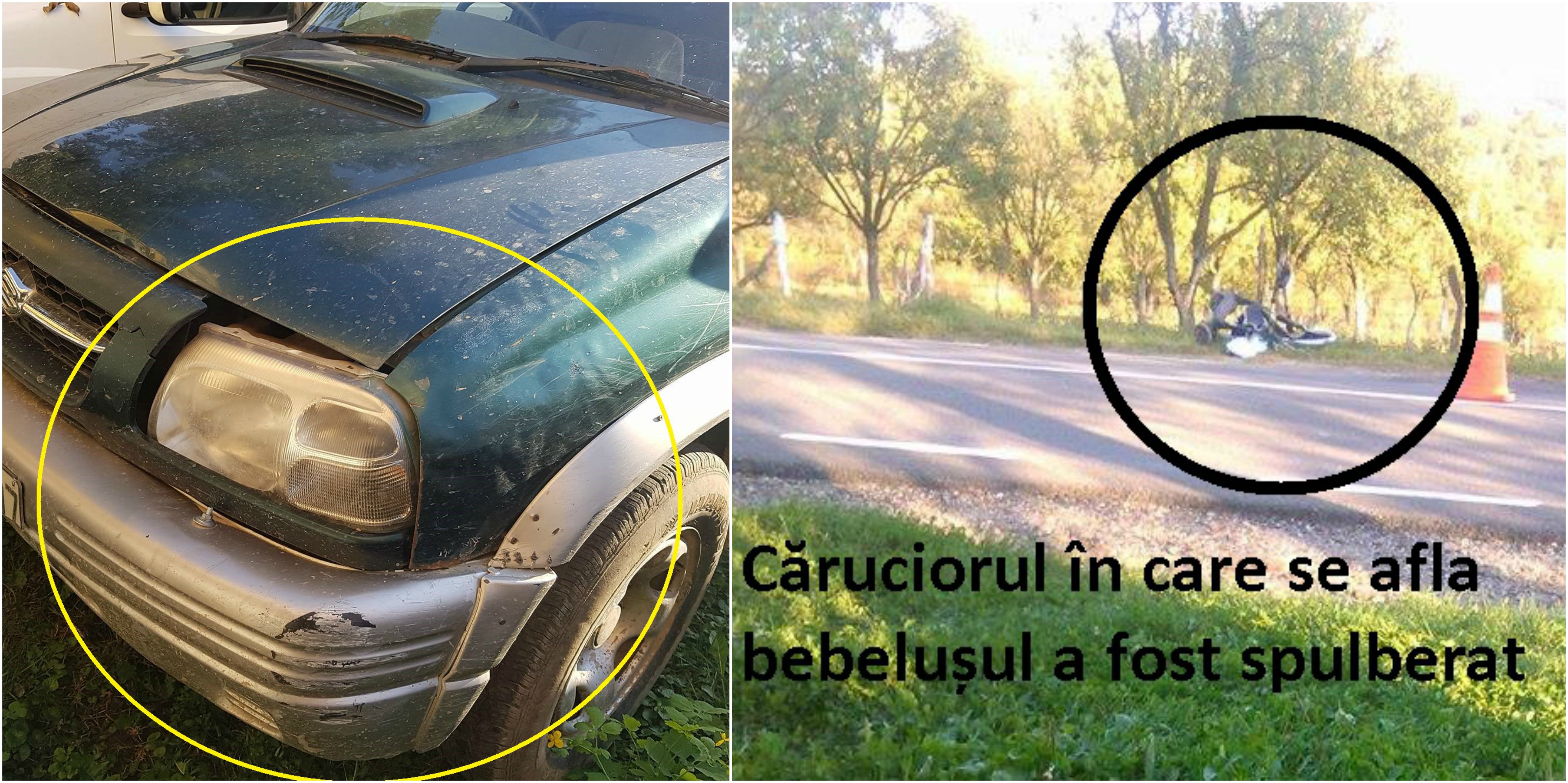 FOTO. Alcoolemie de 1,60 pentru șoferul criminal! A omorât un copil și a nenorocit un alt minor