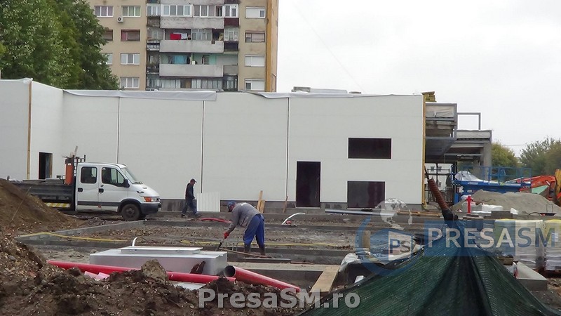 FOTOGALERIE. Viitorul Penny Market, de pe B-dul Cloșca, gata în octombrie!