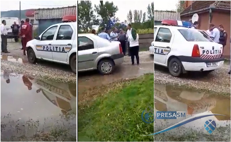 FOTO&VIDEO. Scandal monstru. Dosar penal pentru un individ care a blocat un drum