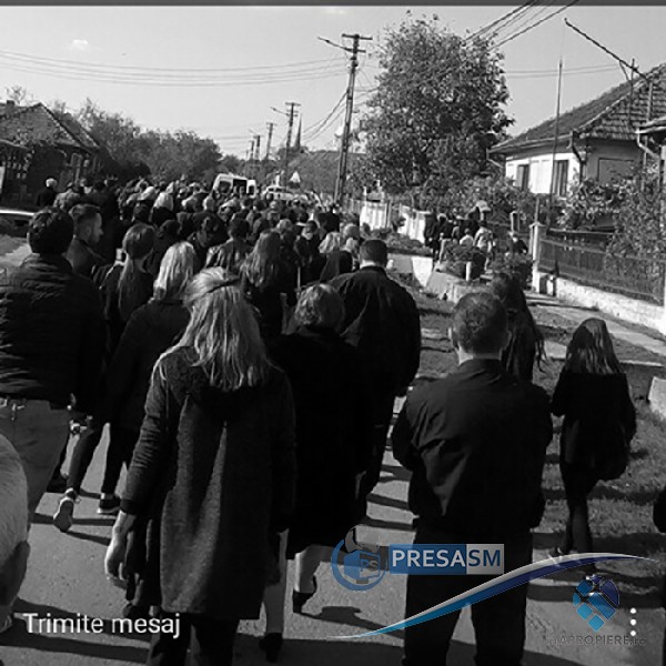 FOTO. Costel Ardelean, șoferul carnagiului din Austria, condus pe ultimul drum