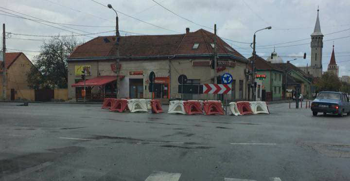 Planurile Primăriei de sistematizare a intersecției Burdea. După reabilitarea Podului Decebal