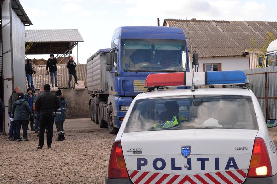 FOTOGALERIE. Șoferi umiliți de vameșii din Halmeu: ”Escortați ca ultimii infractori”
