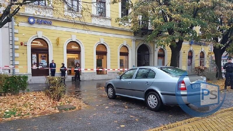 FOTO&VIDEO. Pachet suspect în centrul Sătmarului. Intervin geniștii