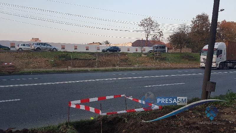 FOTOGALERIE. Un nou sens giratoriu pe Drumul Botizului, construit de Kaufland
