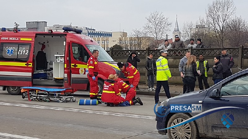 FOTO/VIDEO. Accident mortal pe strada Botizului. Femeie spulberată pe trecerea de pietoni