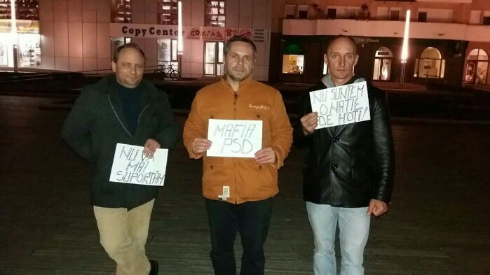 Noi proteste antiguvernamentale în Satu Mare: ”Nu vă mai suportăm”