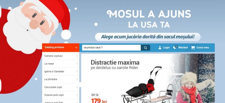 Babytrend le duce tuturor copiilor Moșul la ușă! La super-prețuri pentru jucării