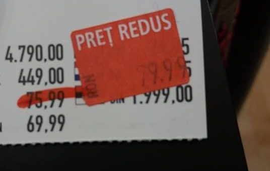 FOTO. Black Friday de Satu Mare. Mai scump după ”reducerea” prețului