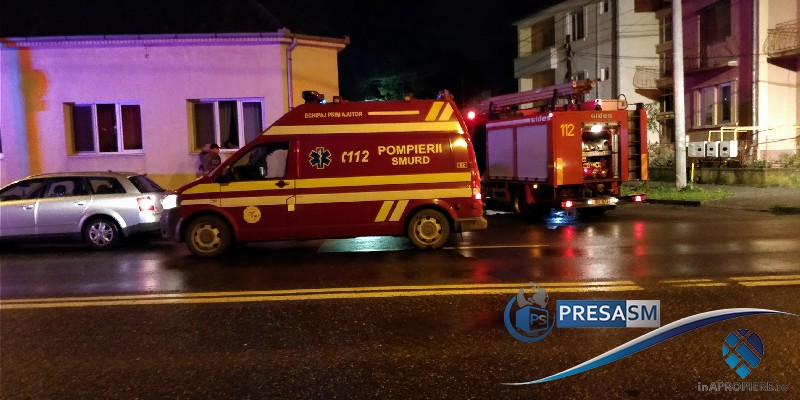 FOTO/VIDEO. Explozie în municipiul Satu Mare. Desfășurare impresionantă de forțe