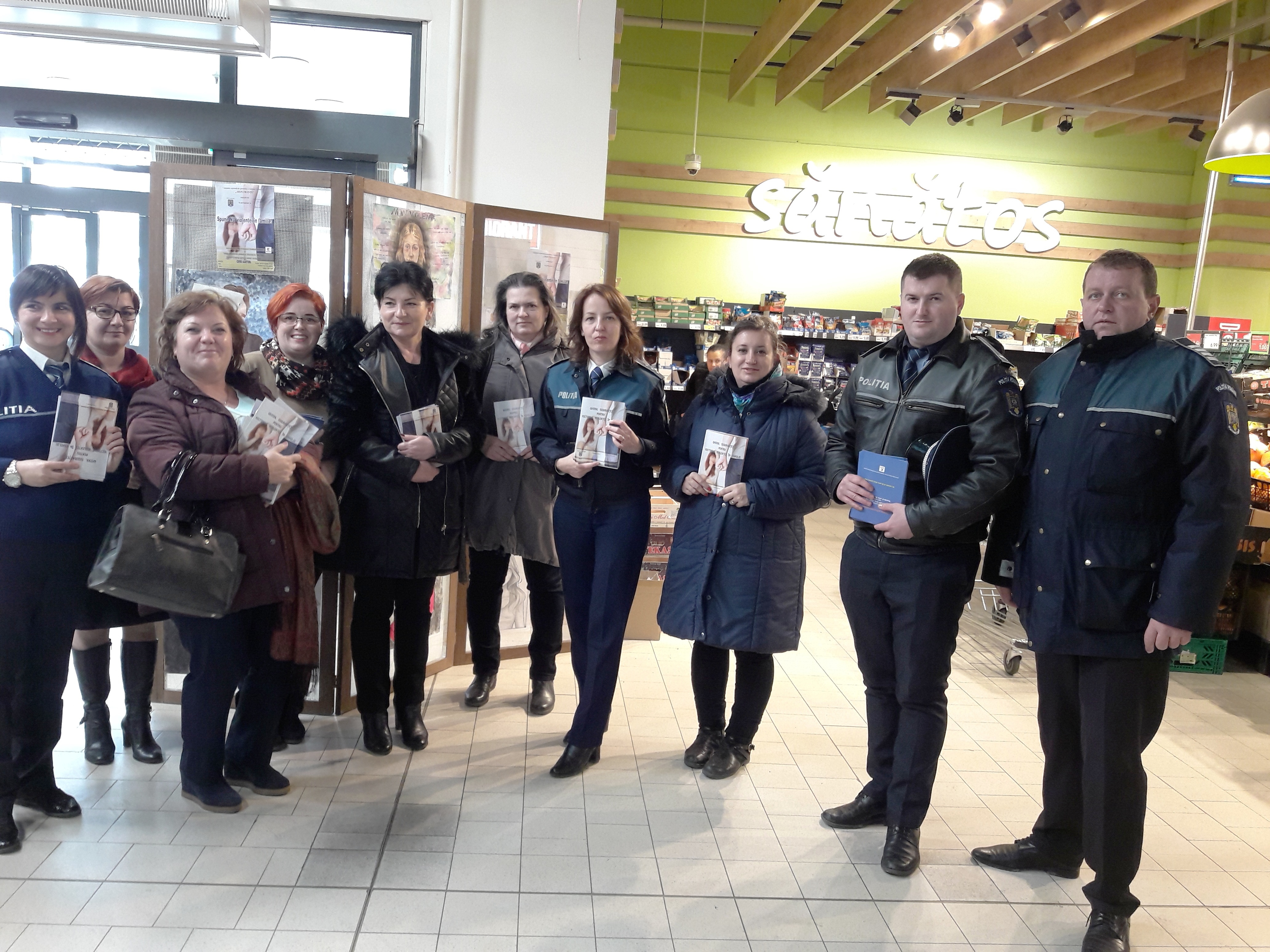 FOTOGALERIE. Campanie de amploare a Poliției Satu Mare împotriva violenței în familie