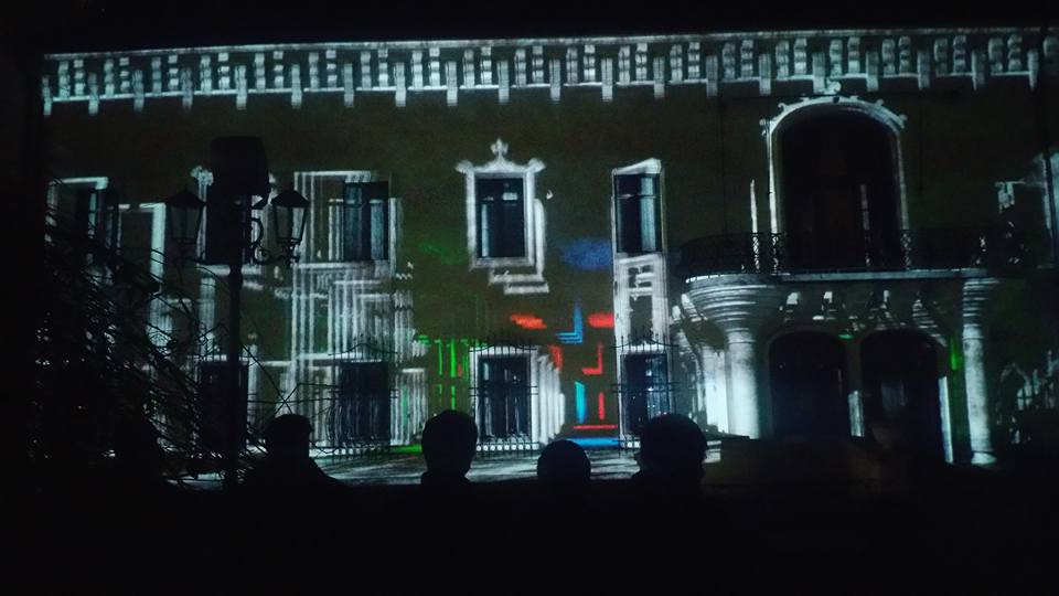 FOTO/VIDEO. Imagini senzaționale, cu o proiecție 3D. Castelul din Carei a ”înviat”