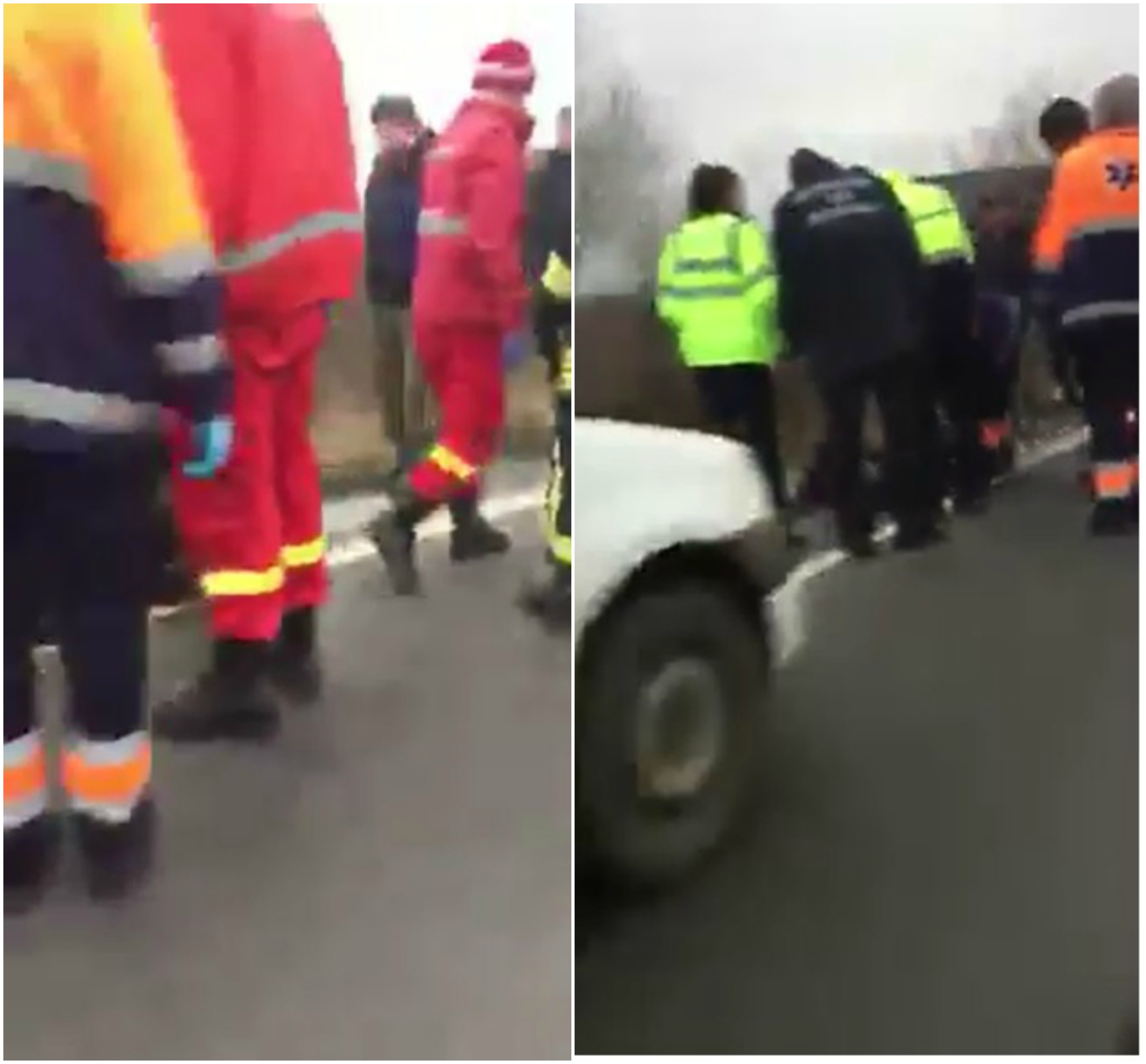 FOTO/VIDEO. Bărbat decedat într-un șanț, pe marginea DN 19. Primele concluzii ale anchetatorilor