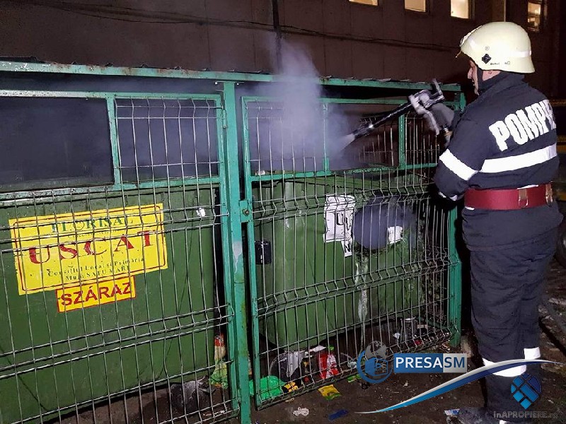 Explozii repetate în Cartierul Micro 16. Piromanul necunoscut a lovit din nou