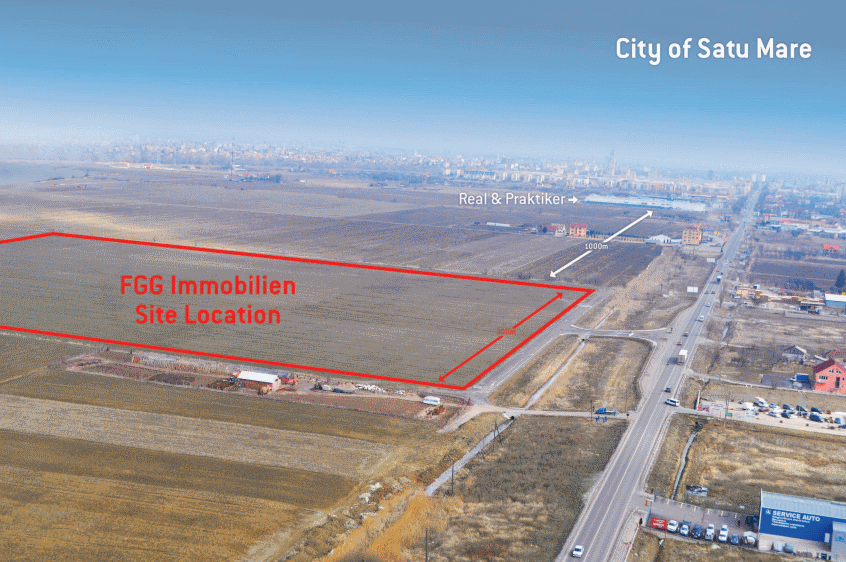 FOTO. Mega Mall-ul ratat din municipiul Satu Mare. Trebuia construit în 2008