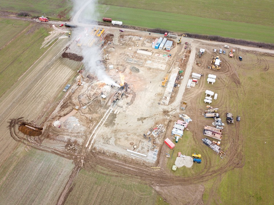 O nouă sondă de gaze se deschide la Moftin. De mare capacitate