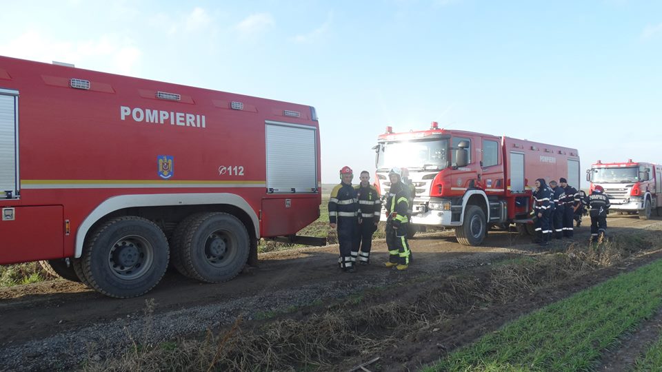 VIDEO. Forțe impresionante ale pompierilor din Satu Mare spre București. Cutremur major! (Exercițiu)