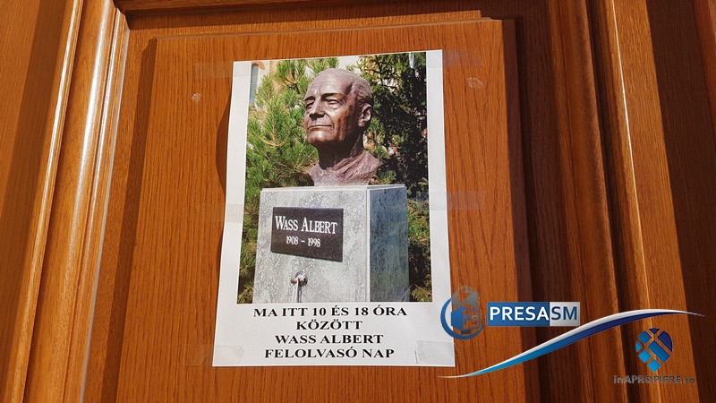 FOTO. Invitație la lectură după un criminal de război în incinta Teatrului de Nord. Conducerea a dispus o anchetă