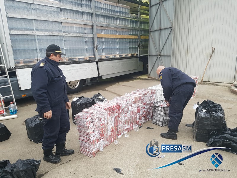 INCREDIBIL. Un sfert din țigările din Satu Mare provine din contrabandă