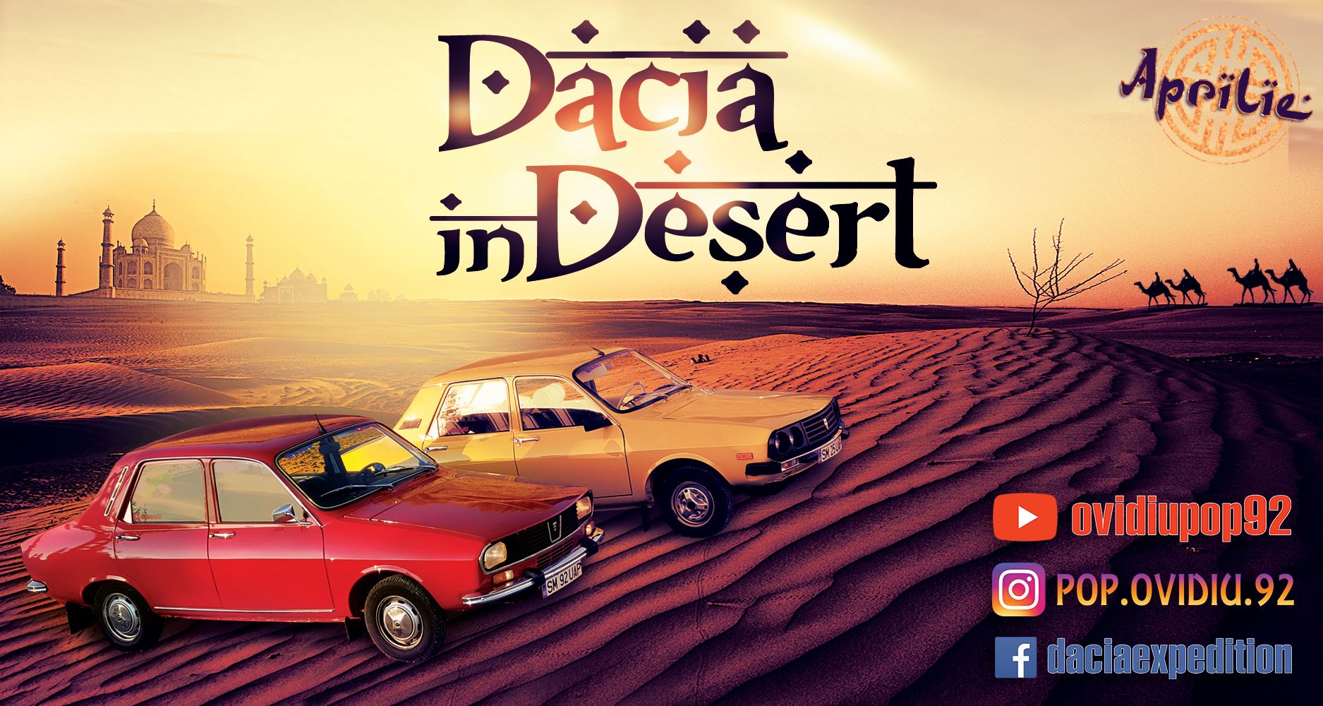 FOTO. Opt tineri sătmăreni CURAJOȘI vor merge cu Daciile spre Deșertul Sahara! Baftă, domnilor!