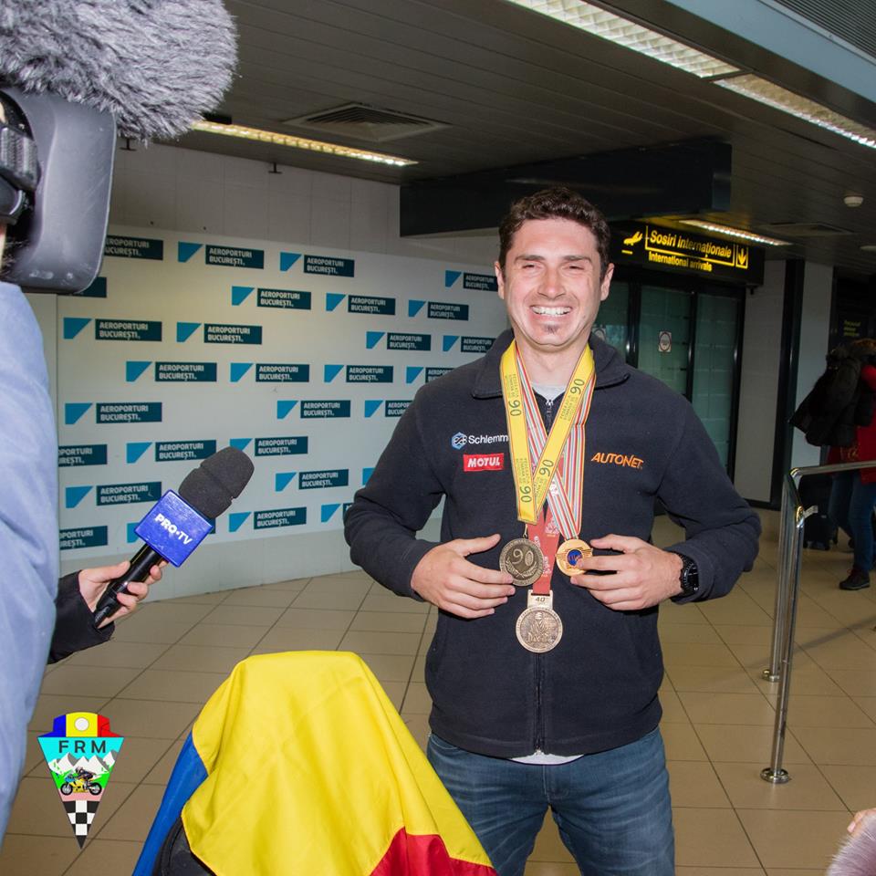 FOTO. Super-Mani a ajuns acasă! Sătmăreanul, singurul care a ”luptat” pentru România la Dakar
