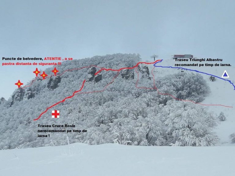 FOTOGALERIE. Pericol de ”avalanșă” în județul Satu Mare. Zăpadă instabilă la Luna Șes