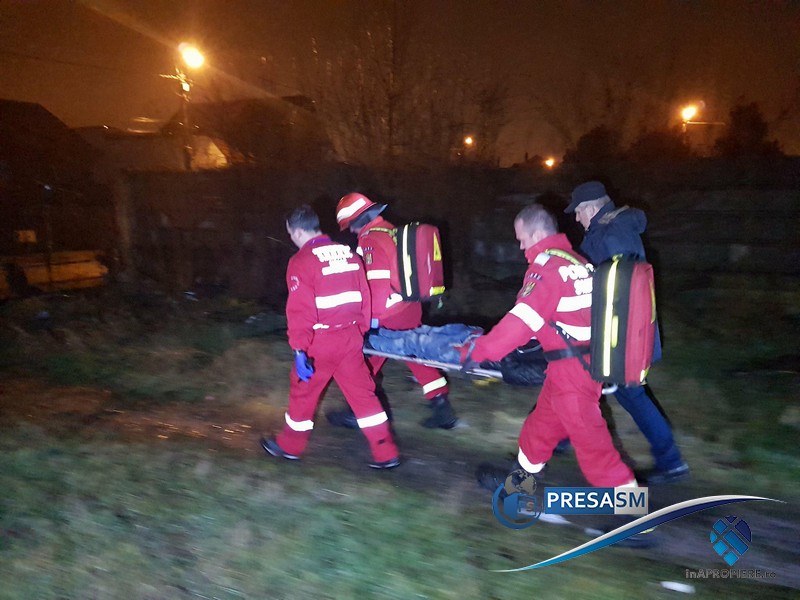 FOTO/VIDEO. Un tânăr a ajuns sub tren în Satu Mare. A scăpat ca printr-un miracol!